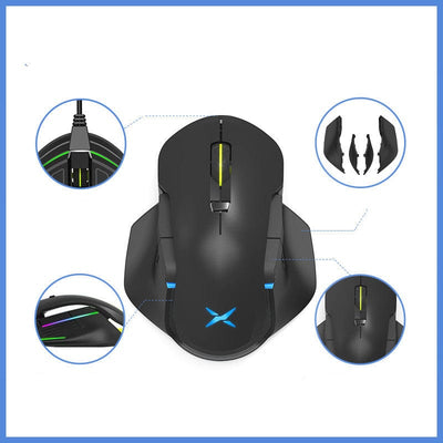 The "Prometheus X8" Wireless Wired Gaming Mouse