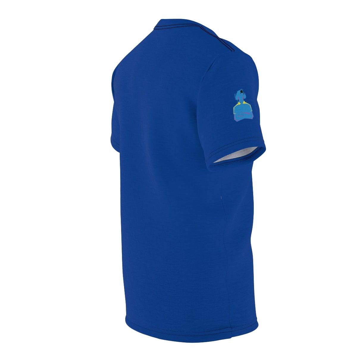 The All Premium Heart Energy Bar Royal Blue Unisex Cut & Sew T -Shirt