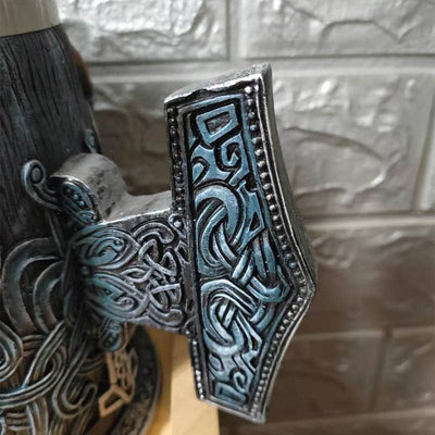 The Pyscho Viking Pirate Beer Mug