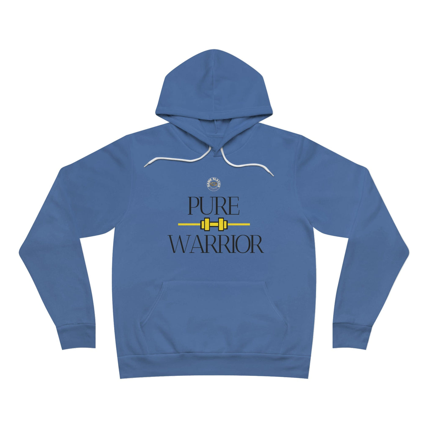 The Gamer Fresh | Pure Warrior Player One | Men's Edition Gold Fleece Pullover Hoodie