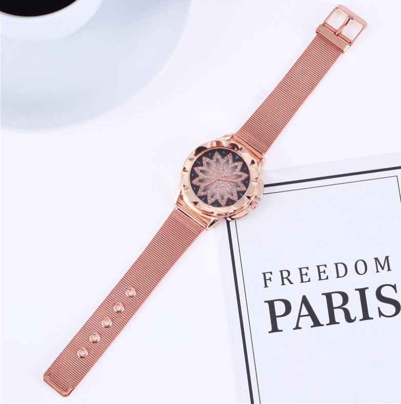 The “Pink Bouquet” Rose Gold Ladies Watch