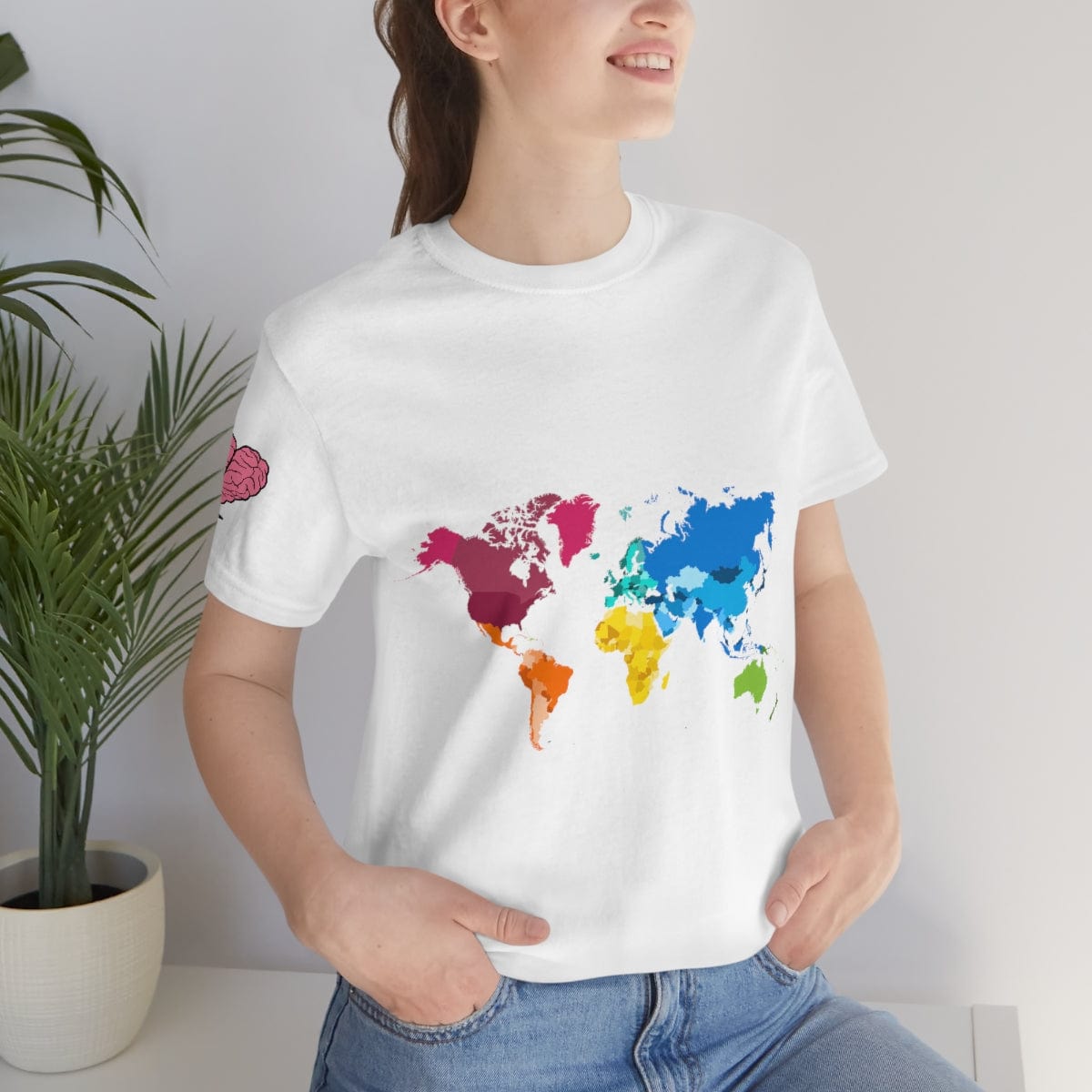 Love The Big World White T-Shirt