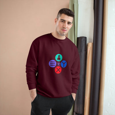 Gamer Fresh Versus | Button Smasher 100% x Champion Exclusive Sweatshirt