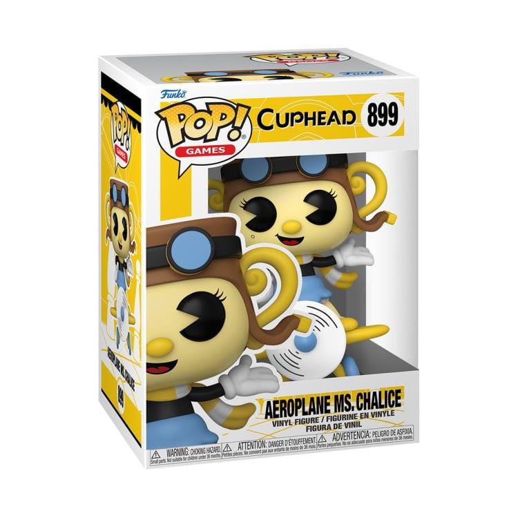 Cuphead Aeroplane Ms. Chalice Pop! Vinyl Figure