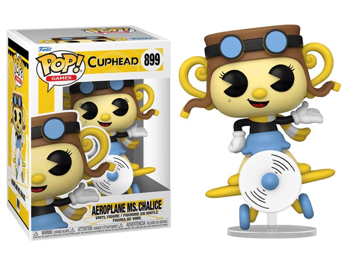 Cuphead Aeroplane Ms. Chalice Pop! Vinyl Figure
