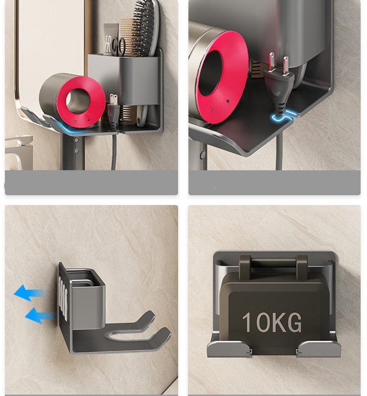 Gamer Fresh Grip-n-Go Hair Dryer Holder