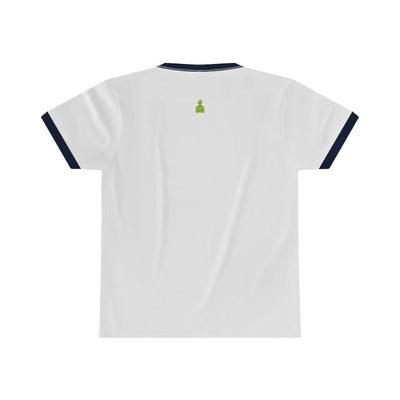 Gamer Fresh Exclusive | Brain Life Bar | White/Red Ringer T-Shirt
