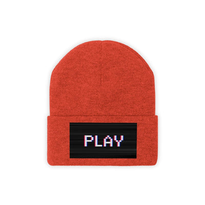 The Gamer Fresh | Just Play | Knitted Neon Beanie Hat