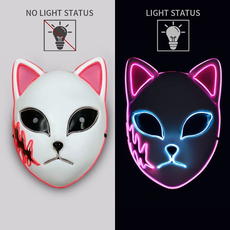 The Demon Slayer's Blade Tanji Luminous LED Mask