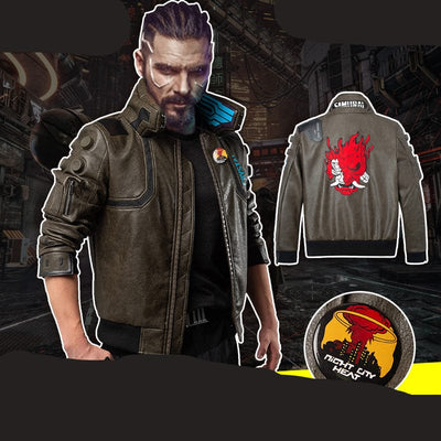 Cyberpunk 2077 Jacket & Men's Clothing Cosplay Accessories