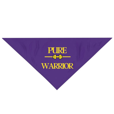 The Pure Warrior Dog Team Purple Bandana