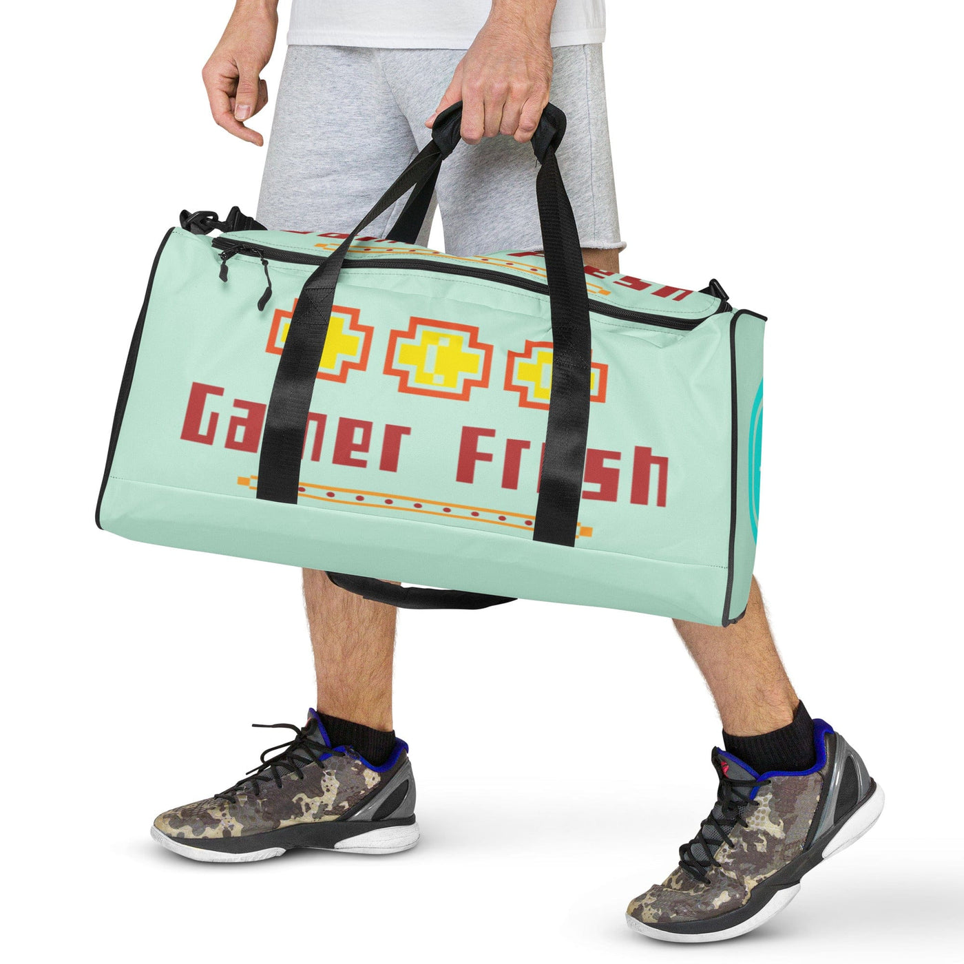 Gamer Fresh Day Night Duffle Bag | Humming Bird Green