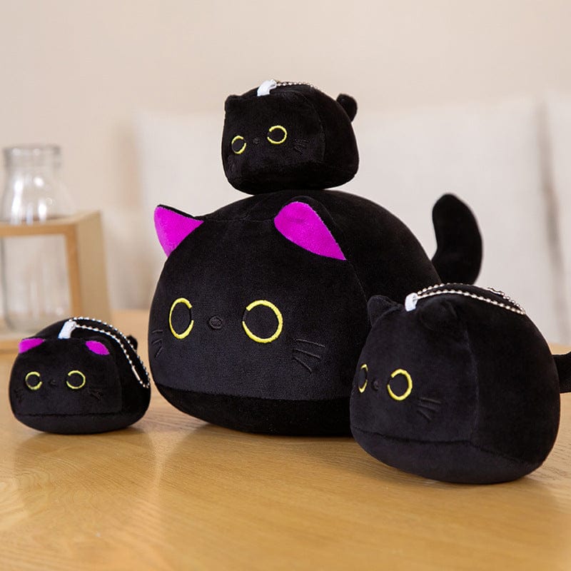 Midnight Whiskers Plush Cat Teddy