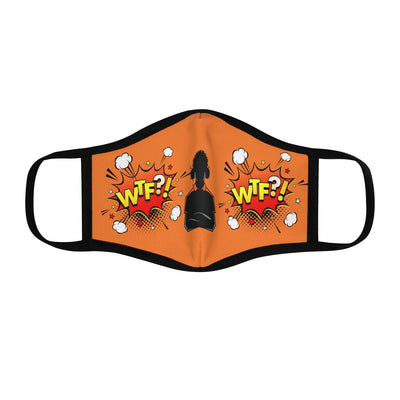 The Player One WTF Im Using A Fitted Face Mask - Orange