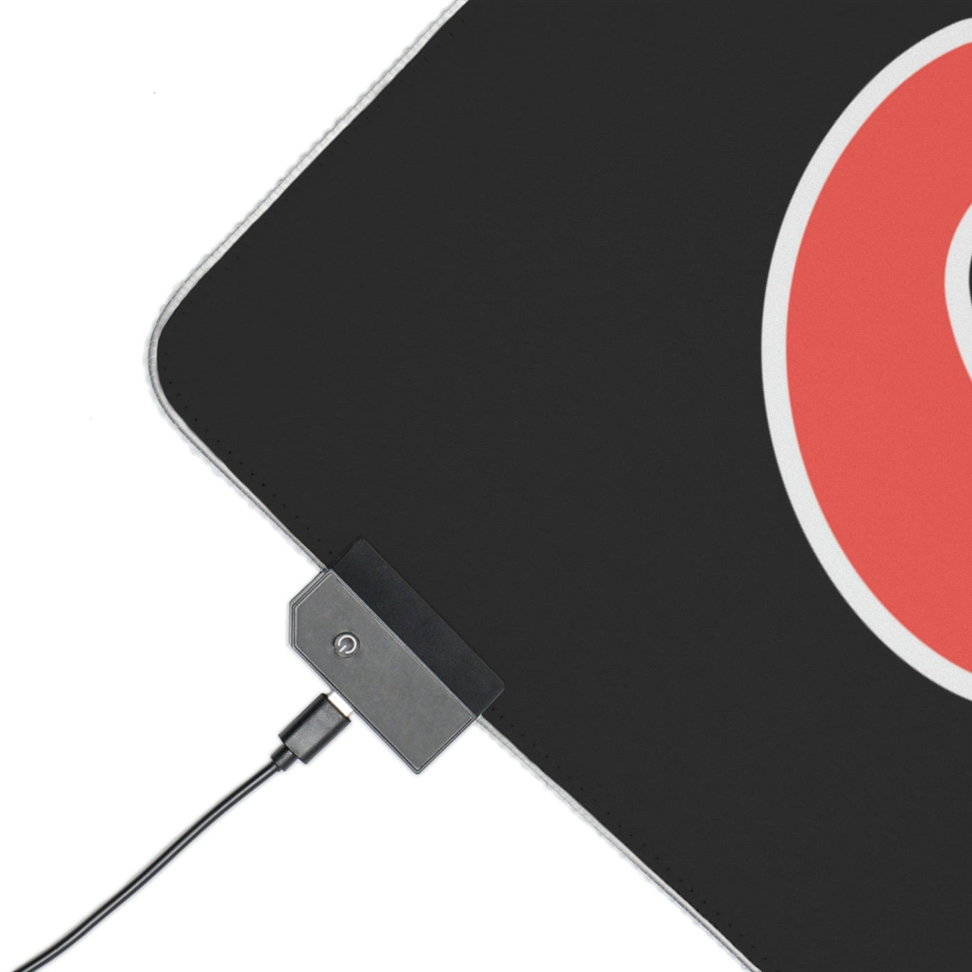 The Gamer Fresh | LED Gaming Computer Desk Mat | Black