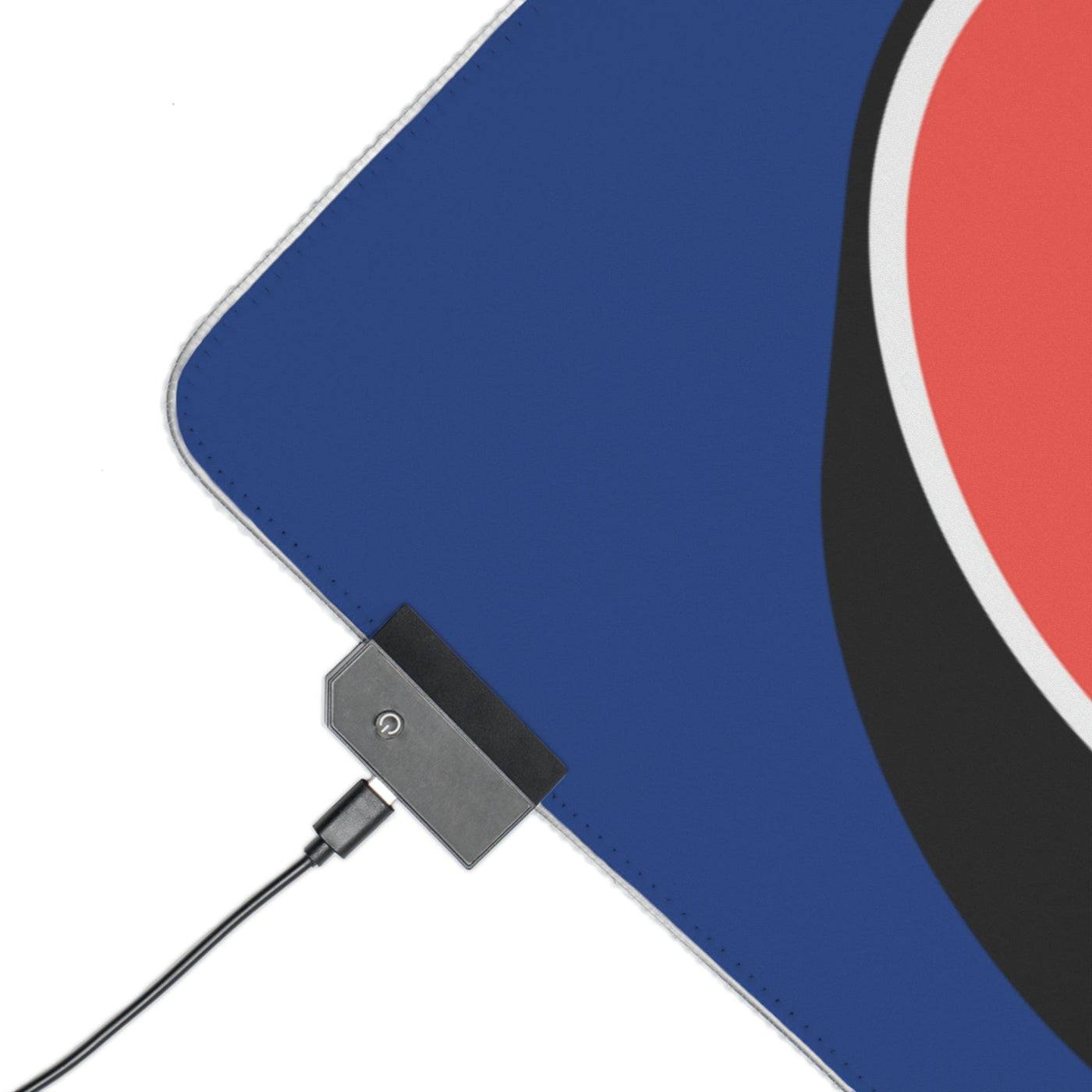 The Gamer Fresh | LED Gaming Computer Desk Mat | Dark Blue