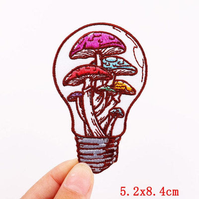 Lette Flower Embroidered Patches For Clothing Thermoadhesiv