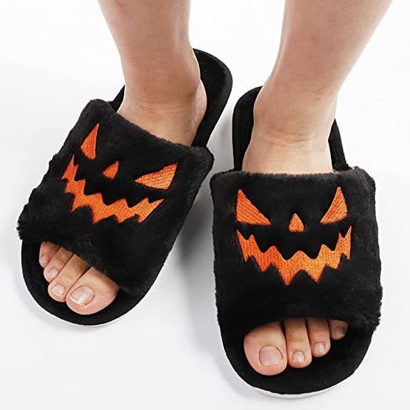 Halloween Edition Soft Fleece Comfort Plush Slippers