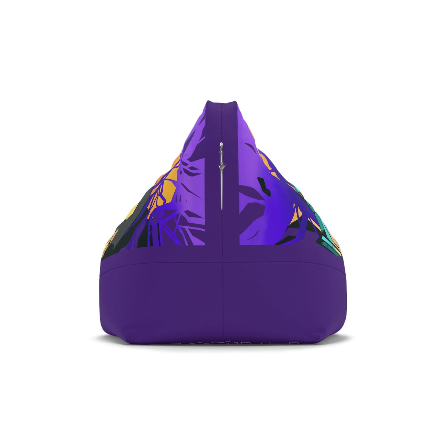 The Gamer Fresh Graffiti Streamer | All Art Lion NYC Mural | Purple Grape Bean Bag Chair