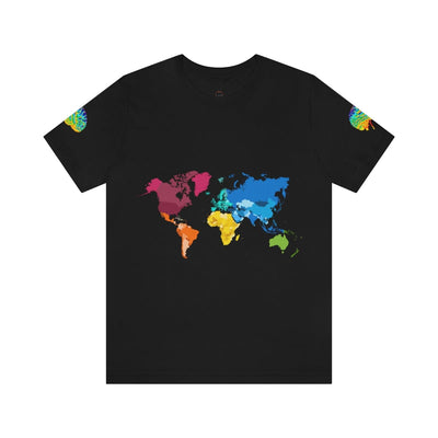 All Premium World Brain Black T-Shirt