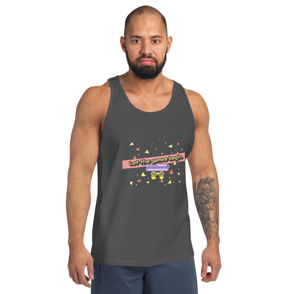 Lets The Game Begin Tank Top