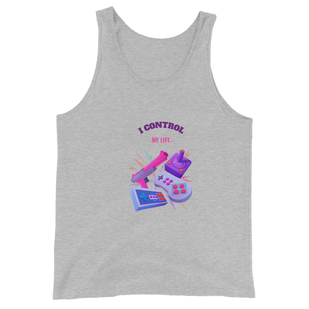 I Control My Gamer Life Tank Top by Gamer Fresh