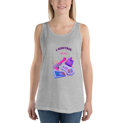 I Control My Gamer Life Tank Top by Gamer Fresh