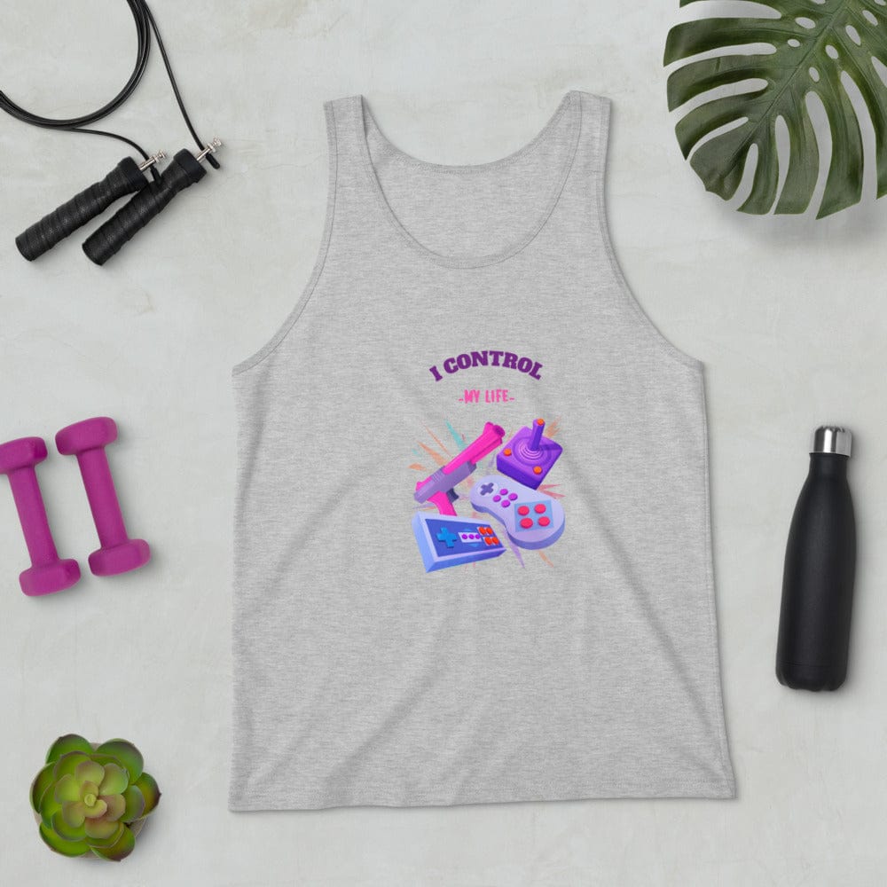 I Control My Gamer Life Tank Top by Gamer Fresh