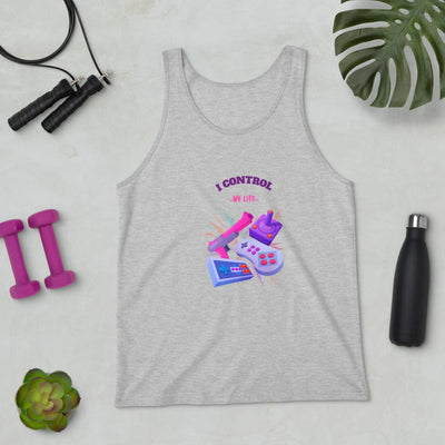 I Control My Gamer Life Tank Top by Gamer Fresh
