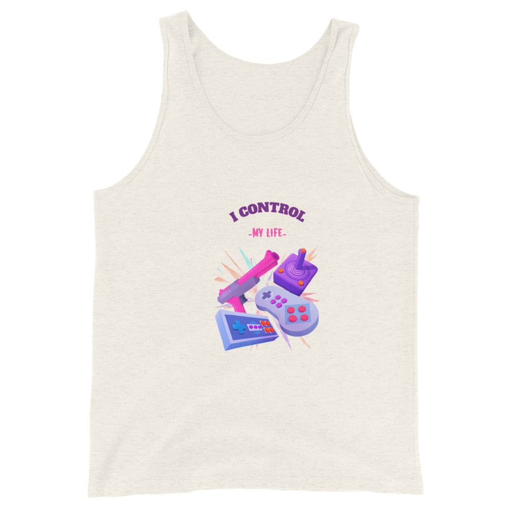 I Control My Gamer Life Tank Top by Gamer Fresh