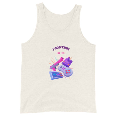 I Control My Gamer Life Tank Top by Gamer Fresh