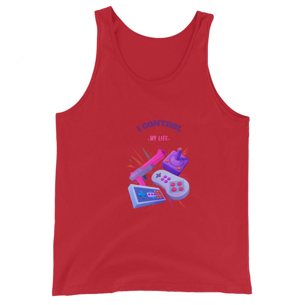 I Control My Gamer Life Tank Top by Gamer Fresh