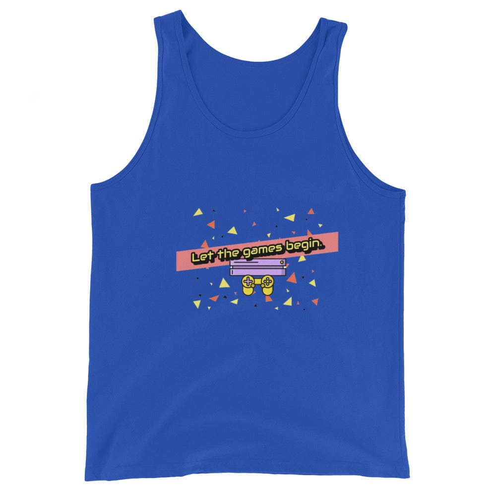 Lets The Game Begin Tank Top