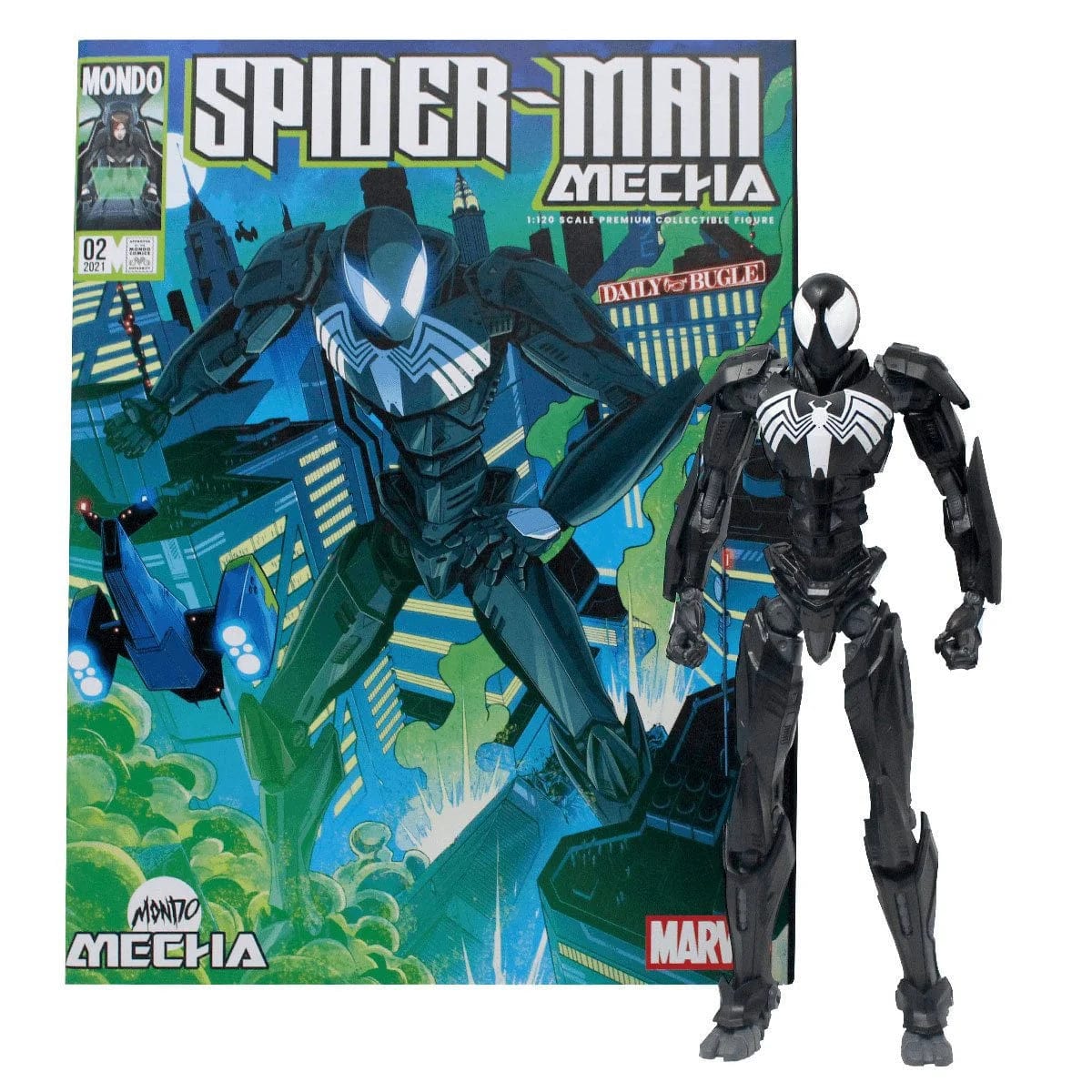 Spider-Man Mecha Symbiote Variant 10-Inch Action Figure